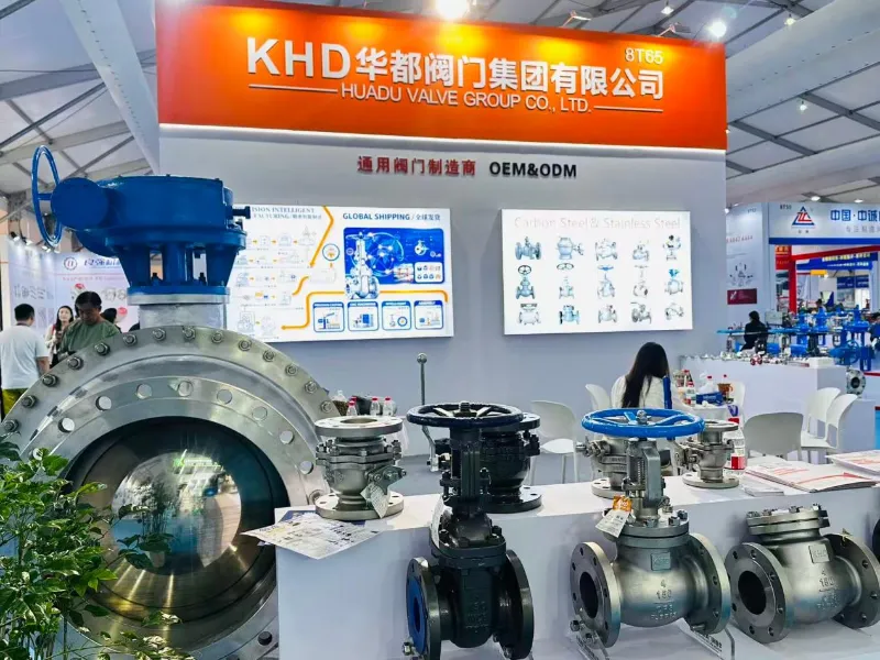 Zhejiang Int'l Valve Industry Chain Fair 2026 úspešne ukončený – ďakujeme za návštevu Huadu Valve Group (KHD) na stánku 8T65